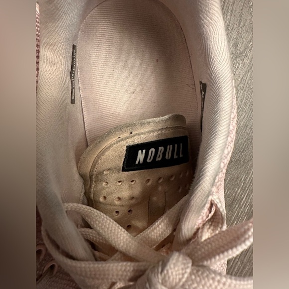 NOBULL LIGHT PINK TENNIS SHOES - Size 8 - Picture 7 of 8